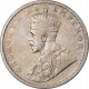 Silver One  Rupee Coin of King George V of Calcutta Mint of 1913.