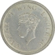 Cupro Nickel Rupee Coin  of King George VI of Bombay Mint of 1947.