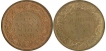 Lot of Two Different Metal and Different Denomination Coins  of King George VI of Bombay Mint of 1939.