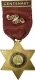 Star Shaped Brass Medal of Chapter Caledonia.