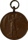 Copper Miniature Medal of Great war of Civilization of U K.