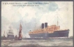 Extremely Rare Picture Post card of Steam Navigation of India and China Mail and Passenger Service.