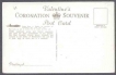 Picture Post Card of Coronation in Westminster Abbey of United Kingdom.