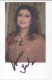 Autograph of Juhi Parmar of Indian TV personality and an anchor and actress and television presenter and singer and dancer.