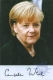 Autograph of Angela Dorothea Merkel.