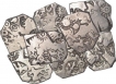 Punch Marked Silver Coins of Maghada Janapada.