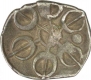 Archaic Punch Marked Coin of Gandhara Janapada.