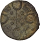 Potin Coin of Satkarni I  of Junnar Region of Satavahana Dynasty.