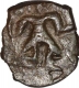 Copper One Fourth Coin of Vasudeva I of Kushan Dynasty.