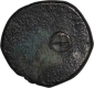 Copper Alloy Coin of Vijaya Magha of Kaushambhi Region of Magh Dynasty.