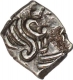 Silver Drachma Coin of Kumaragupta of Gupta Empire.