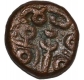 Copper Jital Coin of Devaraya I of  Sangama Dynasty of Vijayanagar Empire.