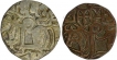 Silver and Copper Coins of Samanta Deva  of Ohinda Dynasty.