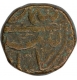 Copper Two Third Fulus Coin of Burhan Nizam Shah III of Ahmadanagar Sultanate.