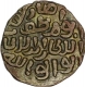 Billon Six Gani  Coin of Qutb ud din Mubarak of Delhi Sultanate.