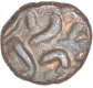 Copper One By Twenty Paisa Coin of Sher Shah Suri of Delhi Sultanate.