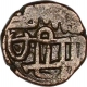 Copper Jital Coin of Muizz ud doula Khusru Shah  of Ghaznavids Sultanate.