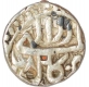 Silver Half Rupee Coin of Akbar of Kabul mint.