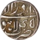 Silver Half Rupee Coin of Akbar of Lahore mint.