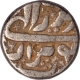 Silver Rupee Coin of Akbar of Berar Mint.