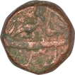 Rare Copper One Dam Coin of Jahangir of Ajmer Mint.