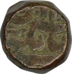 Copper Dam Coin of Jahangir of Narnol Mint.