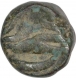 Copper Half Dam Coin of Shahjahan of Elichpur Mint.