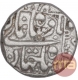 Silver Half Rupee Coin of Shah Jahan out of flan Mint.