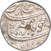 Silver Half Rupee Coin of Aurangzeb Alamgir of Surat Mint.