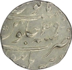 Silver One  Rupee Coin of Aurangzeb Alamgir of Burhanpur Mint.