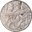 Silver one Rupee Coin of Shah Alam Bahadur of Ajmer Mustaqir ul Khilafa Mint.