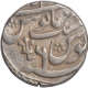 Silver One Rupee Coin of Alamgir II of Azimabad Mint.