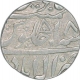 Silver One Rupee Coin of Shah Alam II of Allahabad mint.