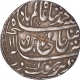 Silver One Rupee Coin of Ahmadnagar Farukhabad Mint of Farrukhabad.