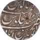 Silver One Rupee Coin of Ahmadnagar Farukhabad Mint of Farrukhabad.