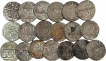 Silver One Rupee Coins of Ravishnagar Sagar Mint of Maratha Confederacy.