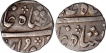 Silver One  Rupee Coin  of Manoji Rao of Baroda State.