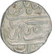 Silver One  Rupee Coin of Daulat Rao of Isagarh Mint of Gwalior State.