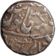 Silver One  Rupee Coin  of Madho Rao of Ujjain Dar ul fath Mint  of Gwalior  State.