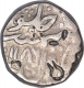 Silver One  Rupee Coin of Dilshadabad Mint   of Hyderabad Feudatory Narayanpett.