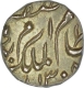 Silver One Eight Rupee Coin of Mir Mehbub Ali Khan of Farkhanda Bunyad Mint of Hyderabad State.