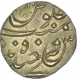 Silver One Eight Rupee Coin of Mir Mehbub Ali Khan of Farkhanda Bunyad Mint of Hyderabad State.