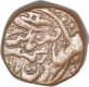 Copper Takka Coin  of Takhat Singh of Jodhpur State.