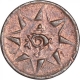 Copper Cash Coin of Bala Rama Varma II of Travancore State.