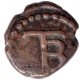 Copper Cash Coin  of Christian VI of India Danish.