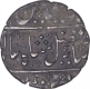 Silver One Rupee Coin  of Arcot Mint of India French.