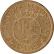 Bronze Tanga Coin of Portuguese Administration.