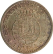 Cupro Nickle Rupia Coin of Portuguese Administration.