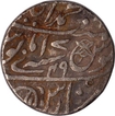 Silver One Rupee Coin of Muhammadabad Banaras Mint  of Bengal Presidency.