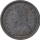 Copper One  Twelfth Anna Coin of Victoria Empress of Bombay Mint of 1877.